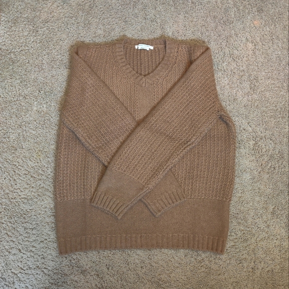 NEW Marc Jacobs Camel Fabric Sweater - Picture 3 of 7